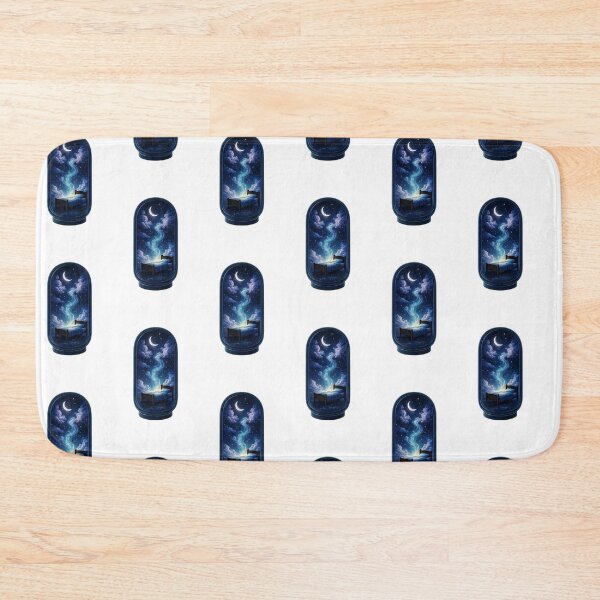 Item preview, Surreal Dream Capsule – Moonlight Bedroom Cosmic Aesthetic designed and sold by Byarasstudio.