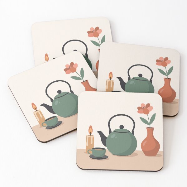 Item preview, Self Care Tea Candle Art   designed and sold by TrendMorphic.