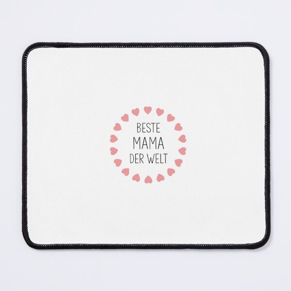 Item preview, Best Mom in the World – Cute Heart Mother's Day Gift Design designed and sold by klebtgut.