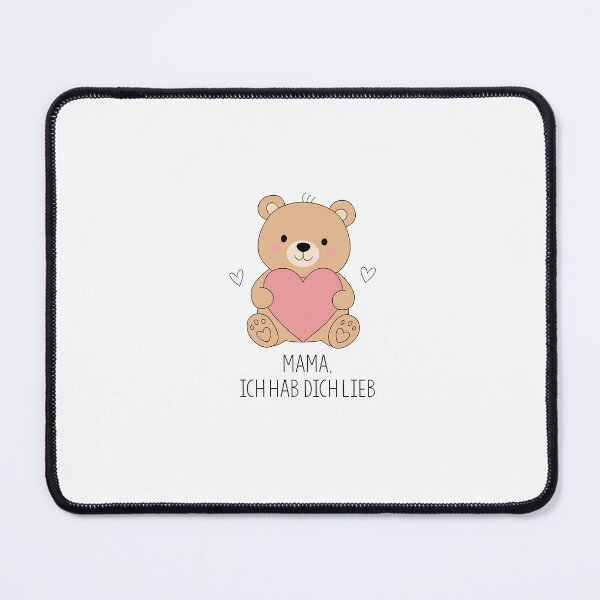 Item preview, Mommy I Love You – Cute Teddy Bear Heart Mother's Day Design designed and sold by klebtgut.