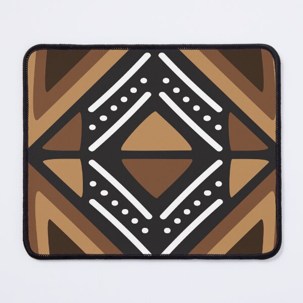 Item preview, Traditional Bogolan Pattern from Mali - Chic Ethnic Art designed and sold by Wolagno.