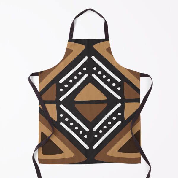 Item preview, Traditional Bogolan Pattern from Mali - Chic Ethnic Art designed and sold by Wolagno.