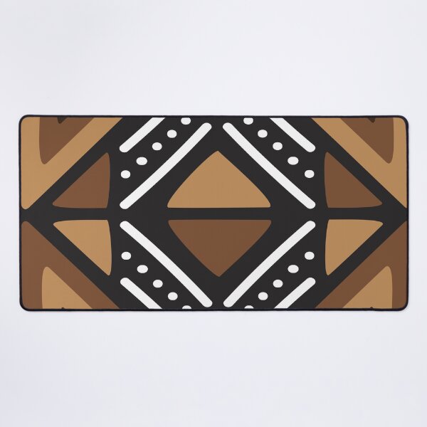 Item preview, Traditional Bogolan Pattern from Mali - Chic Ethnic Art designed and sold by Wolagno.