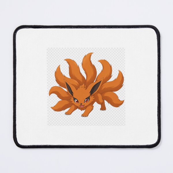 Item preview, Cute Nine Tailed Fox Anime | Kyuubi Chibi Naruto Style | Adorable Kurama Sticker designed and sold by ZenOtaku Lab.