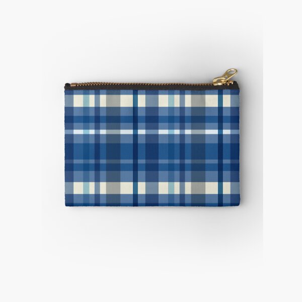 Item preview, Seamless background image with blue retro plaid pattern designed and sold by Aikesout.