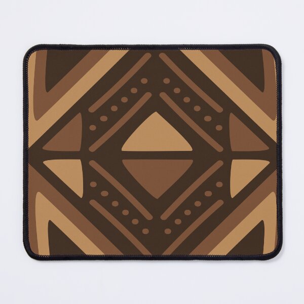 Item preview, Traditional Bogolan Pattern from Mali - Chic Ethnic Art designed and sold by Wolagno.