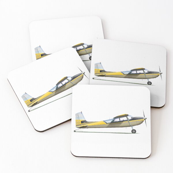 Item preview, CESSNA 180A SKYWAGON designed and sold by Grubby Fingers Aircraft Illustration.