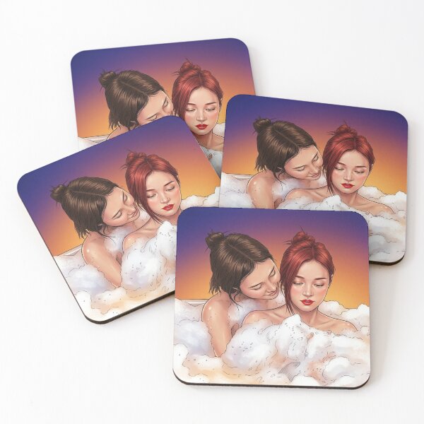 Item preview, Blissful Bubbles MilkLove Thai GL Series Lgbtq+ Love Drama Movie Romance  designed and sold by Mind Space.