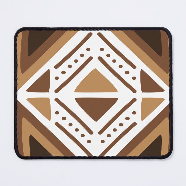 Item preview, Traditional Bogolan Pattern from Mali - Chic Ethnic Art designed and sold by Wolagno.
