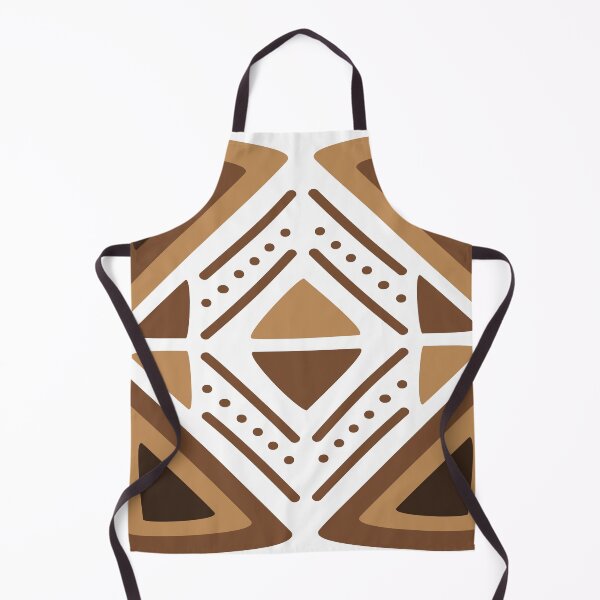 Item preview, Traditional Bogolan Pattern from Mali - Chic Ethnic Art designed and sold by Wolagno.