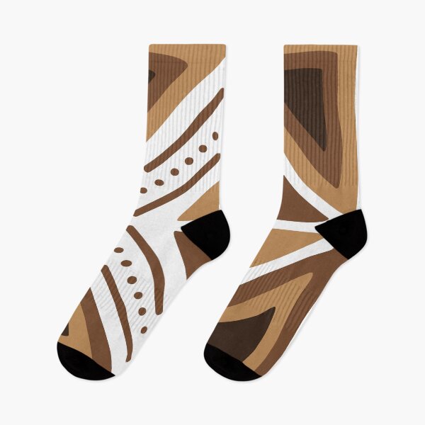 Item preview, Traditional Bogolan Pattern from Mali - Chic Ethnic Art designed and sold by Wolagno.