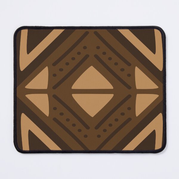 Item preview, Traditional Bogolan Pattern from Mali - Chic Ethnic Art designed and sold by Wolagno.