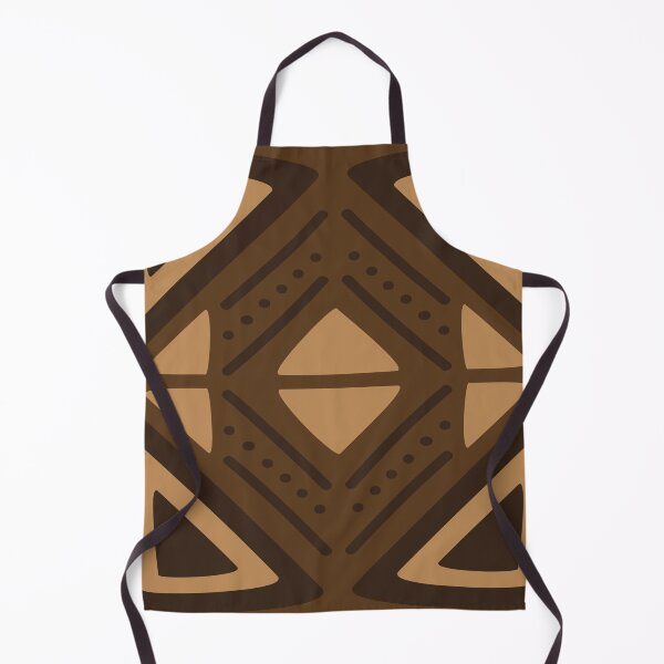 Item preview, Traditional Bogolan Pattern from Mali - Chic Ethnic Art designed and sold by Wolagno.