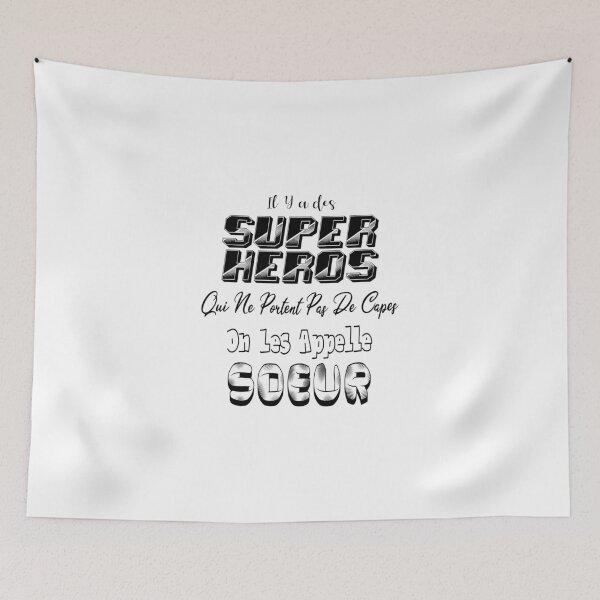 Item preview, There are superheroes who don't wear capes; they're called Sister Sister. designed and sold by Palou54.