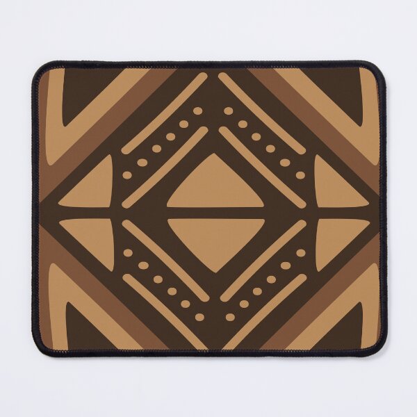 Item preview, Traditional Bogolan Pattern from Mali - Chic Ethnic Art designed and sold by Wolagno.