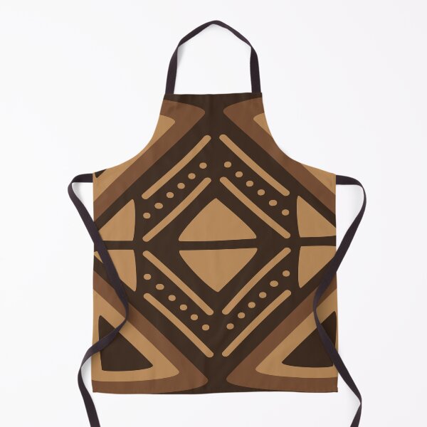 Item preview, Traditional Bogolan Pattern from Mali - Chic Ethnic Art designed and sold by Wolagno.