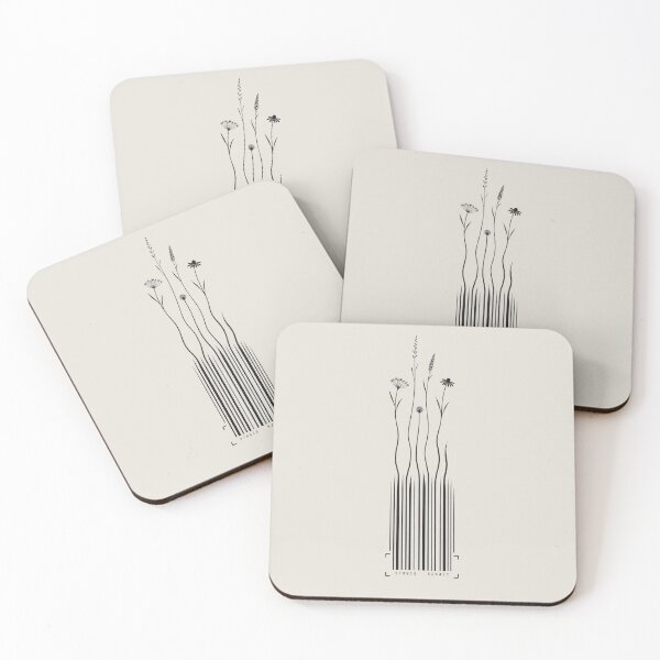 Item preview, Barcode Garden Botanical Line Art designed and sold by Ombrya.
