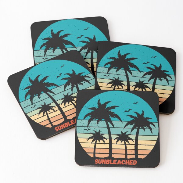 Item preview, Retro Palm Tree Island - Vintage Distressed Tropical Sunset designed and sold by PACS0011.