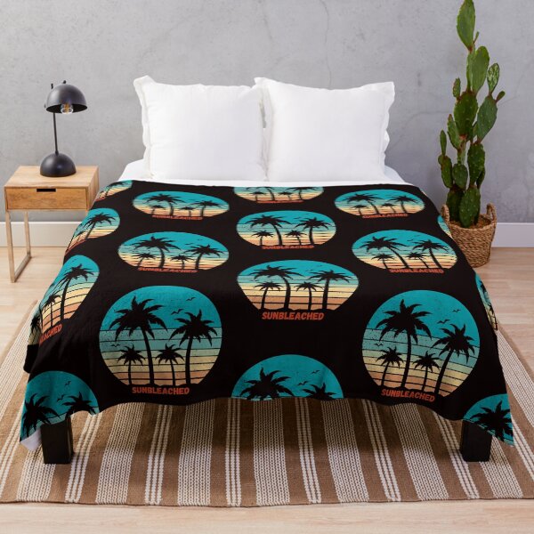 Item preview, Retro Palm Tree Island - Vintage Distressed Tropical Sunset designed and sold by PACS0011.