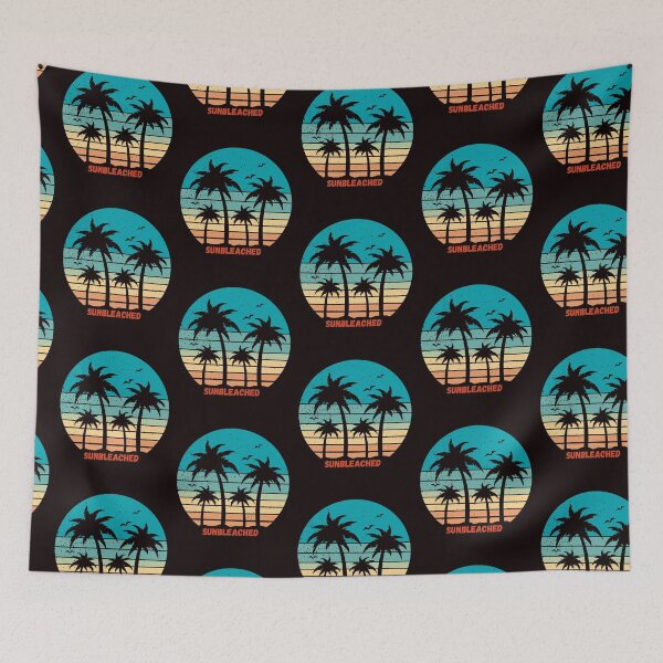 Item preview, Retro Palm Tree Island - Vintage Distressed Tropical Sunset designed and sold by PACS0011.