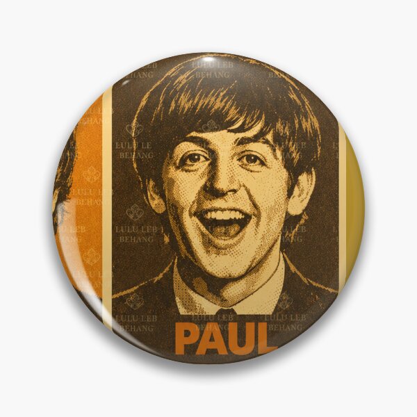 Item preview, Happy Beatles Vintage Image  designed and sold by LuluLeb.