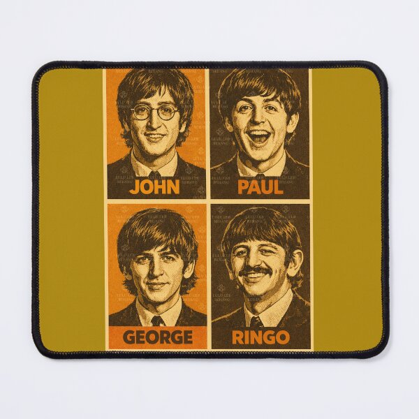 Item preview, Happy Beatles Vintage Image  designed and sold by LuluLeb.
