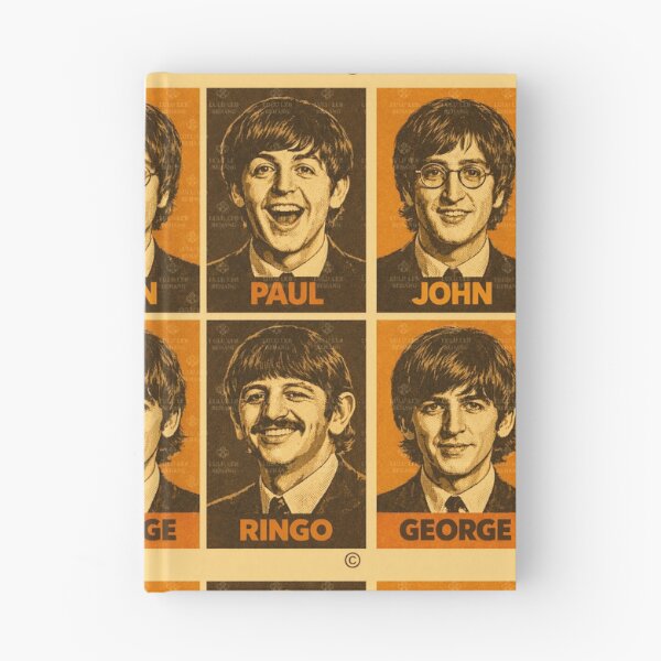 Item preview, Happy Beatles Vintage Image  designed and sold by LuluLeb.