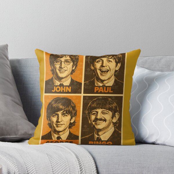 Item preview, Happy Beatles Vintage Image  designed and sold by LuluLeb.