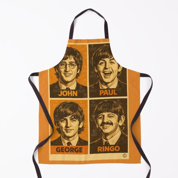 Item preview, Happy Beatles Vintage Image designed and sold by LuluLeb.