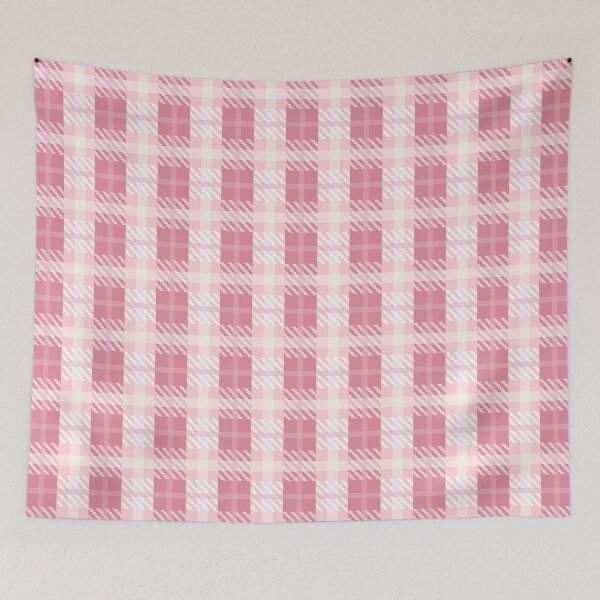 Item preview, Pink Plaid Seamless Pattern. designed and sold by Tarathai.