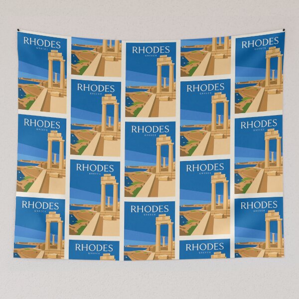 Item preview, Rhodes Greece Ancient Ruins designed and sold by Beyond Destinations.