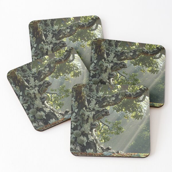 Item preview, an ancient oak tree standing proudly in the heart of a lush public park. designed and sold by CheerForGoods.