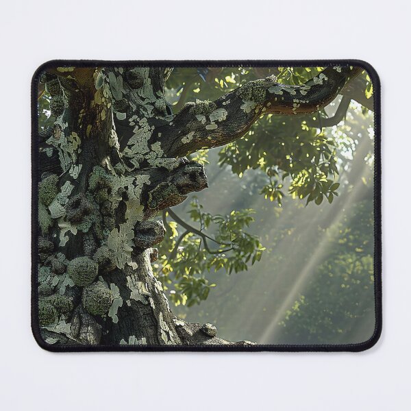 Item preview, an ancient oak tree standing proudly in the heart of a lush public park. designed and sold by CheerForGoods.