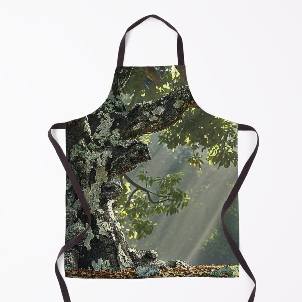 Item preview, an ancient oak tree standing proudly in the heart of a lush public park. designed and sold by CheerForGoods.