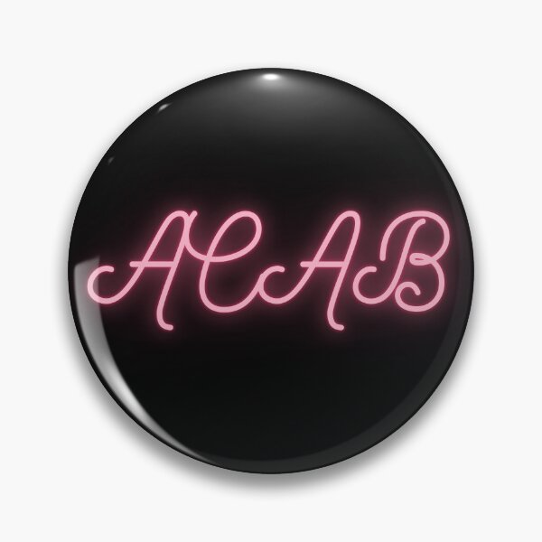 Item preview, Pink Fancy Glowing ACAB on Black designed and sold by AnimaliaStar.