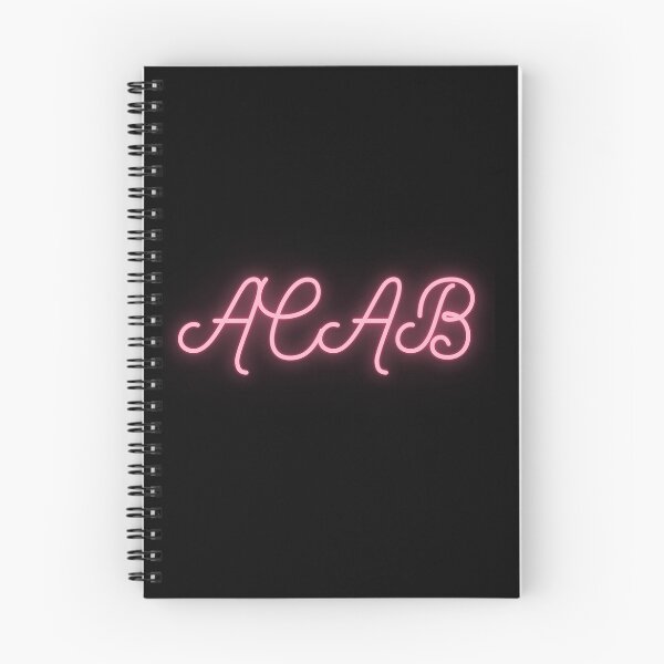 Item preview, Pink Fancy Glowing ACAB on Black designed and sold by AnimaliaStar.