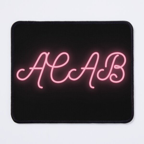 Item preview, Pink Fancy Glowing ACAB on Black designed and sold by AnimaliaStar.