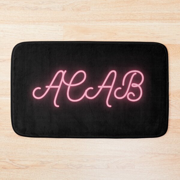 Item preview, Pink Fancy Glowing ACAB on Black designed and sold by AnimaliaStar.