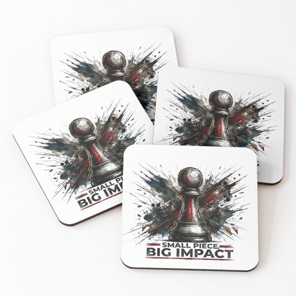 Item preview, Small Piece, Big Impact | Chess Pawn Grunge Streetwear designed and sold by DandoLaTalla.