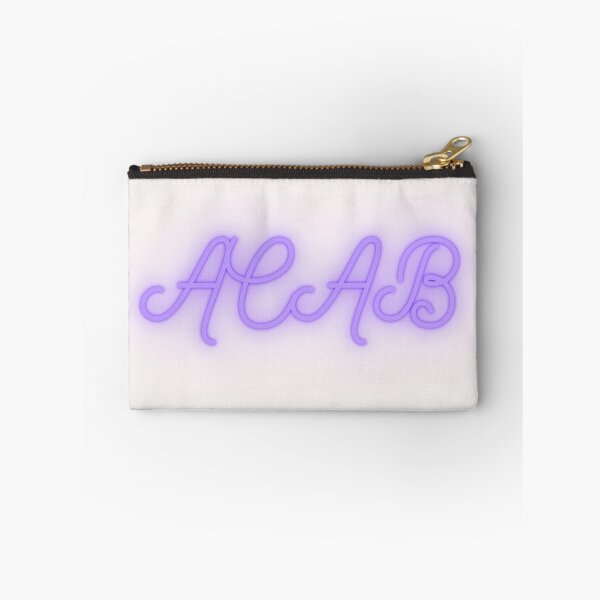 Item preview, Purple Fancy Glowing ACAB on White designed and sold by AnimaliaStar.