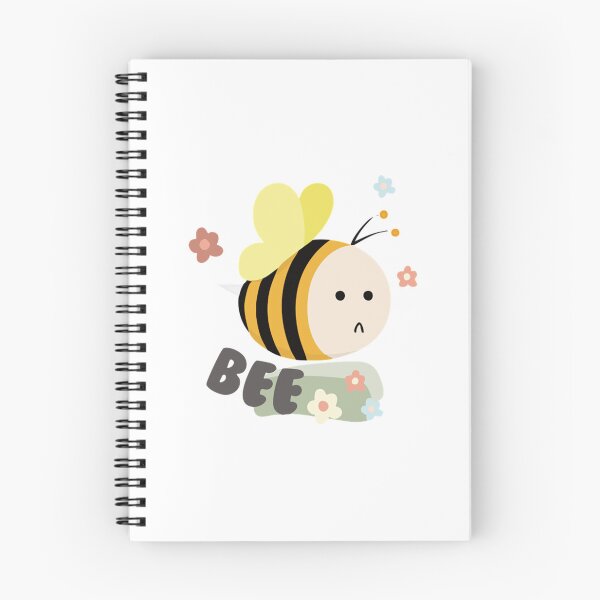 Item preview, Cute Chubby Bumble Bee with Flowers Illustration designed and sold by SomeHitori.