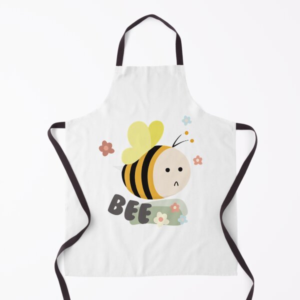 Item preview, Cute Chubby Bumble Bee with Flowers Illustration designed and sold by SomeHitori.