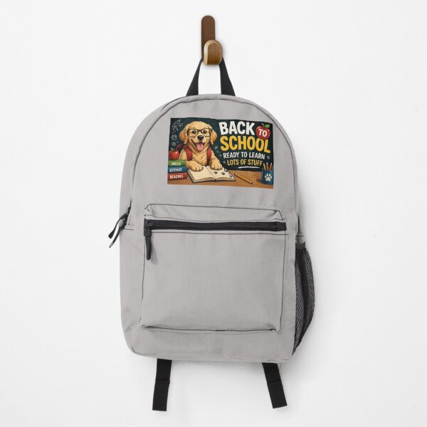 Item preview, Back to School Dog Ready to Learn Cute Student Puppy School Design designed and sold by PoojaArtLab.