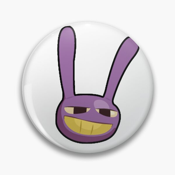 Item preview, JAX THE RABBIT SMILING ICON (THE AMAZING DIGITAL CIRCUS TADC) designed and sold by Python Designs .