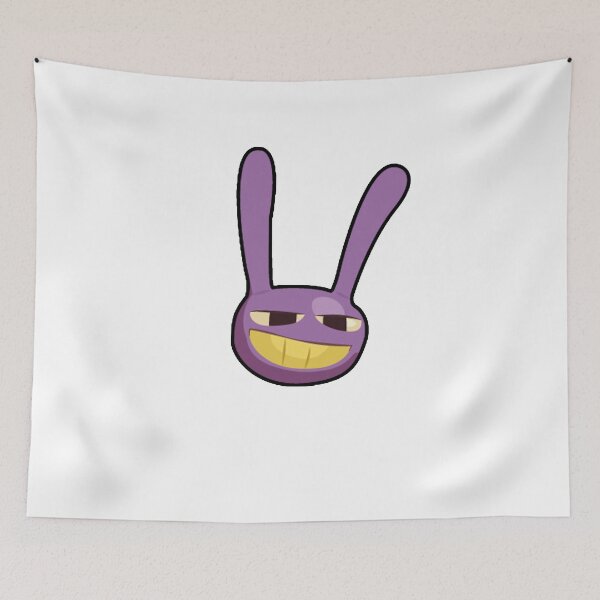 Item preview, JAX THE RABBIT SMILING ICON (THE AMAZING DIGITAL CIRCUS TADC) designed and sold by Python Designs .
