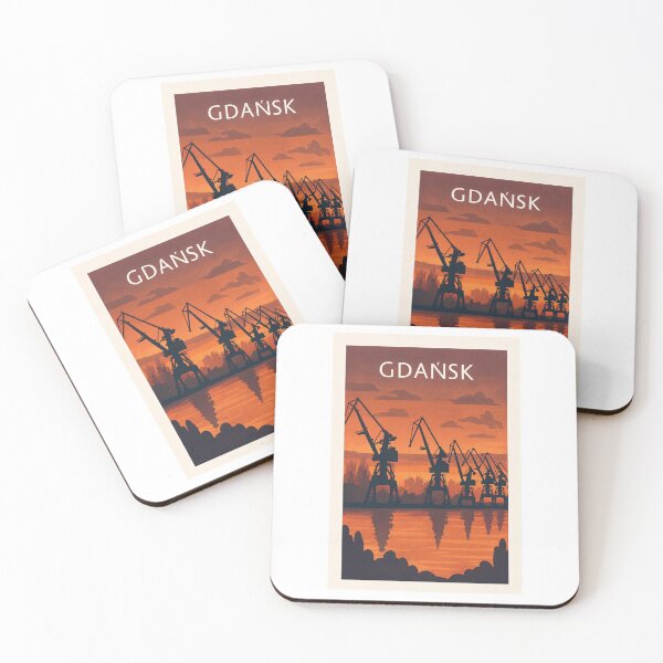 Item preview, Gdansk Industrial Sunset: Retro Port Cranes Travel designed and sold by Beyond Destinations.
