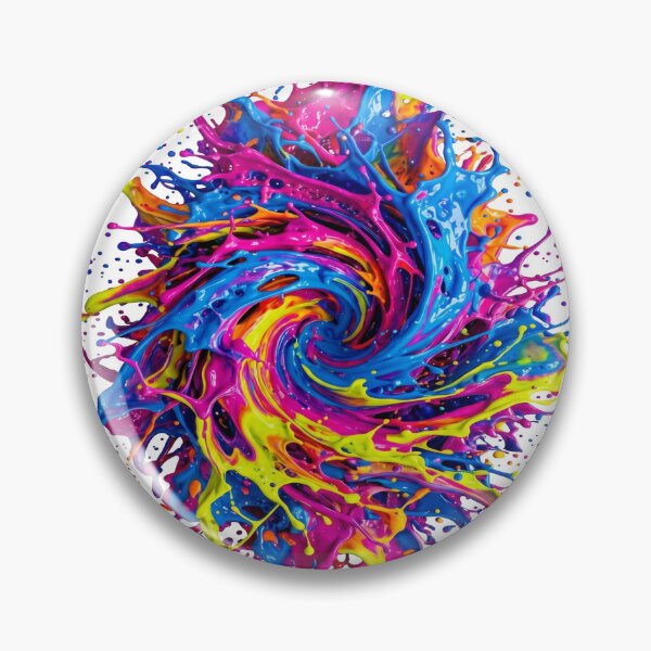 Item preview, Neon Vortex: Exploding Liquid Acrylic Sculpture designed and sold by Peter Veselinović.