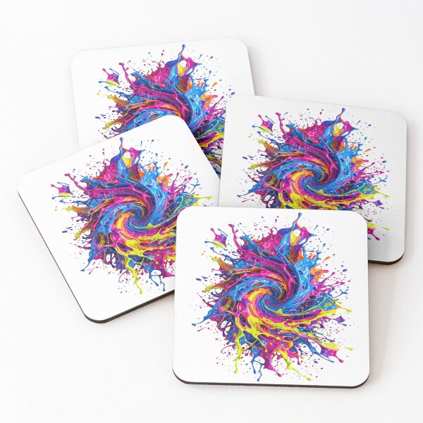 Item preview, Neon Vortex: Exploding Liquid Acrylic Sculpture designed and sold by Peter Veselinović.