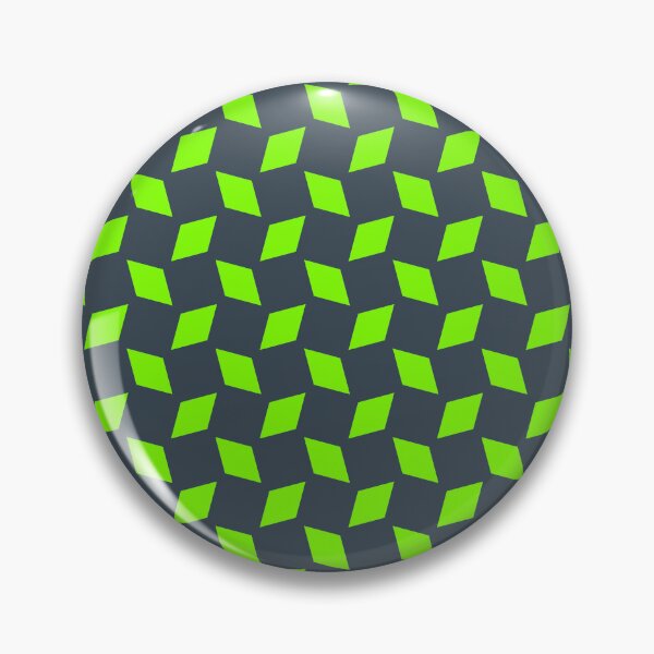 Item preview, Charcoal & chartreuse geometric pattern designed and sold by Mint + Midnight.