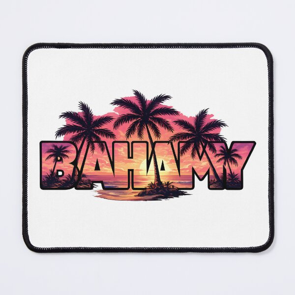 Item preview, Tropical Sunset with Palm Trees designed and sold by Les-Ink-Studio.